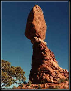 Ballanced Rock in Arches National Park